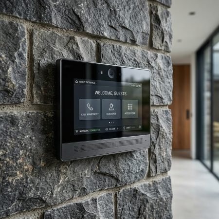 قفل باب إلكتروني ذكي بالبصمة - Axis Smart Lock X7